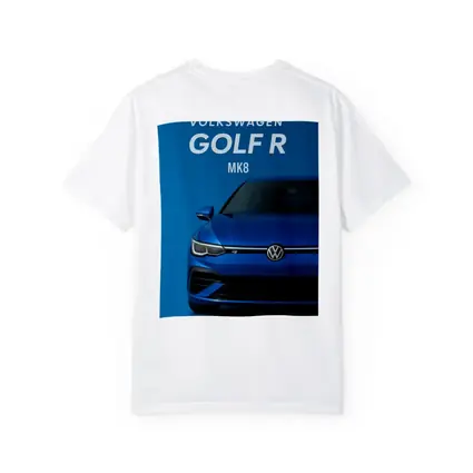 Volkswagen Golf R MK8 Blue Front View