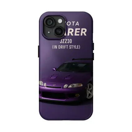 Toyota Soarer JZZ30 Purple Drift Style Art