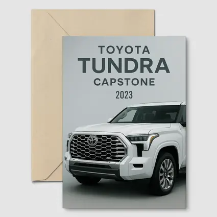 2023 Toyota Tundra Capstone White Truck