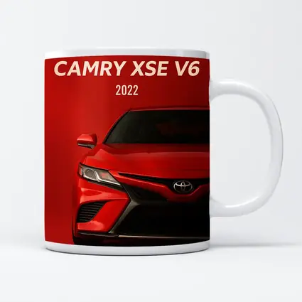 Toyota Camry XSE V6 Red Bold Front