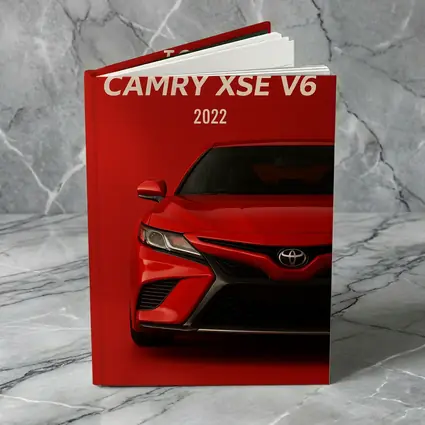 Toyota Camry XSE V6 Red Bold Front