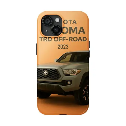 Toyota Tacoma TRD Off Road Orange Background