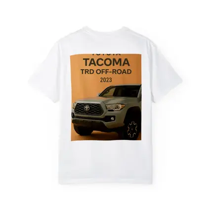Toyota Tacoma TRD Off Road Orange Background