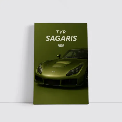 TVR Sagaris 2005 Green Sports Car