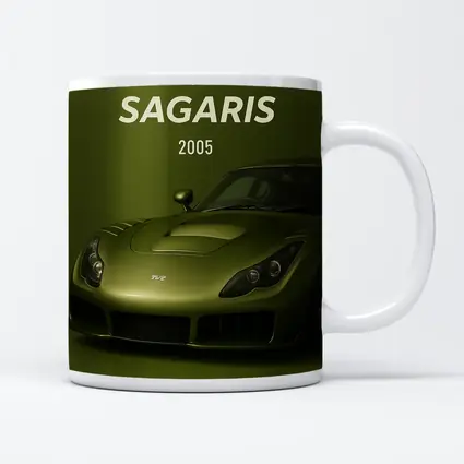 TVR Sagaris 2005 Green Sports Car