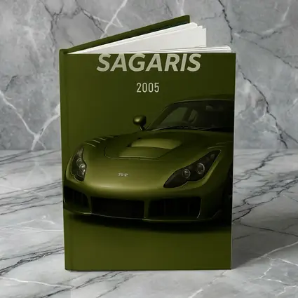 TVR Sagaris 2005 Green Sports Car