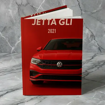 Volkswagen Jetta GLI Red Car Front View