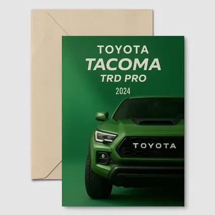 Toyota Tacoma TRD Pro Green Studio