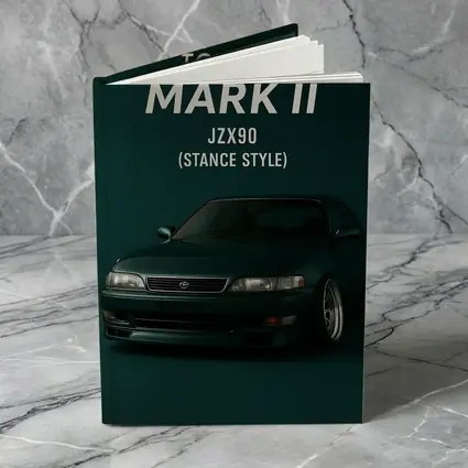 Toyota Mark II JZX90 Stance Style Dark