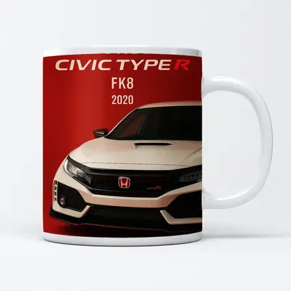 Honda Civic Type R FK8 Red Background