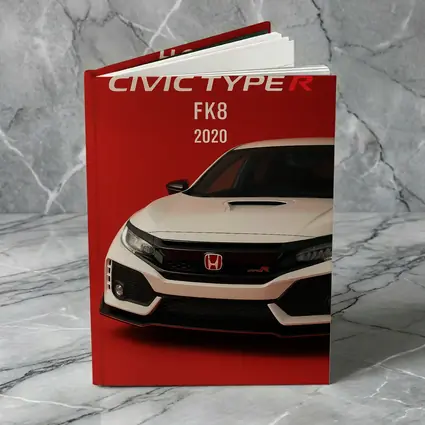 Honda Civic Type R FK8 Red Background