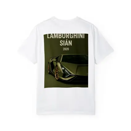 Lamborghini Sian Green Supercar Art Print