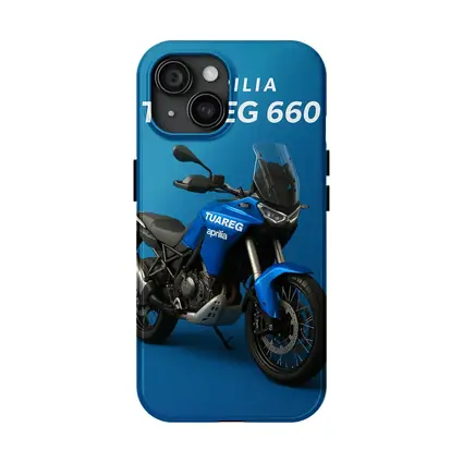 Aprilia Tuareg Adventure Motorcycle Blue Background
