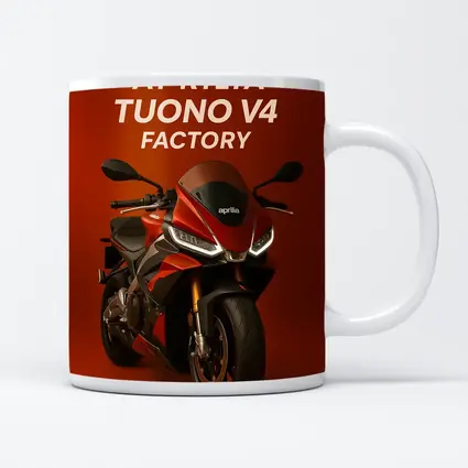 Aprilia Tuono V4 Factory Red Background