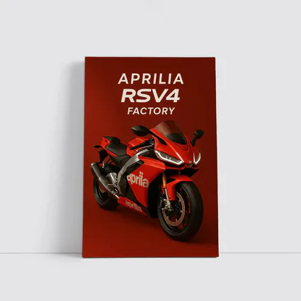 Aprilia RSV4 Factory Red Sport Bike