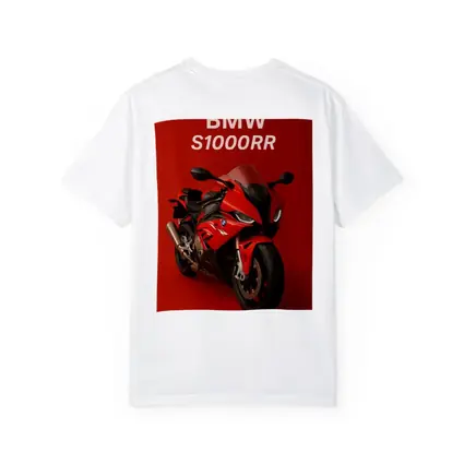 BMW S1000RR Red Sport Bike Art
