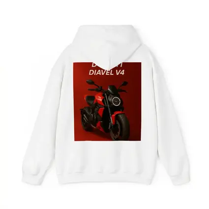 Ducati Diavel V4 Motorcycle Red Background