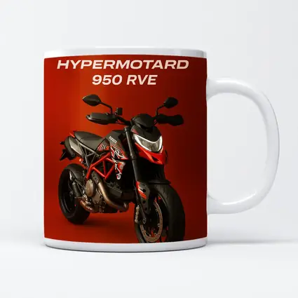 Ducati Hypermotard 950 RVE Red Background