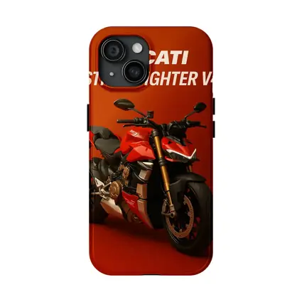 Ducati Streetfighter V4 Motorcycle Red Background