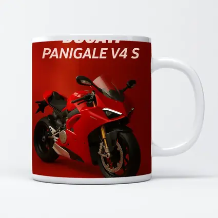 Ducati Panigale V4 S Red Background