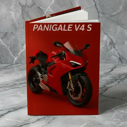 Ducati Panigale V4 S Red Background