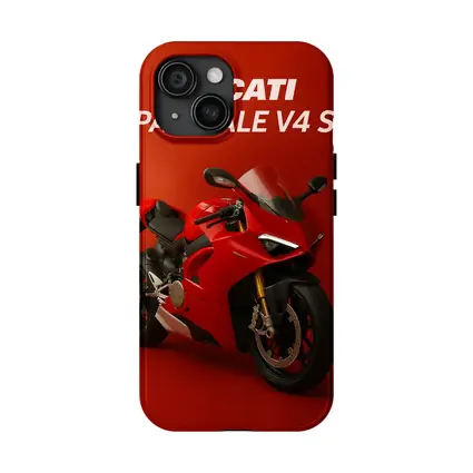 Ducati Panigale V4 S Red Background