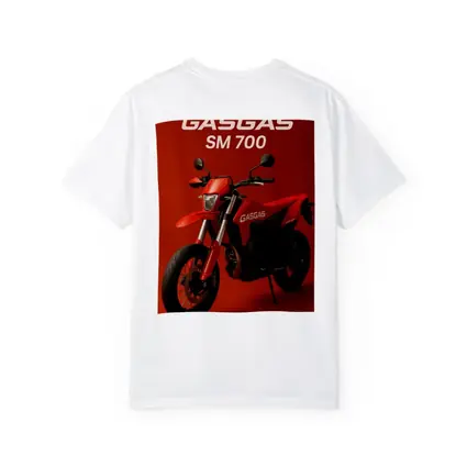 GASGAS SM 700 Motorcycle Red Background