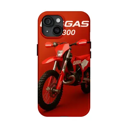 GASGAS EC 300 Dirt Bike Red Background