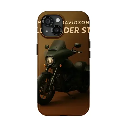 Harley Davidson Low Rider ST Brown Background
