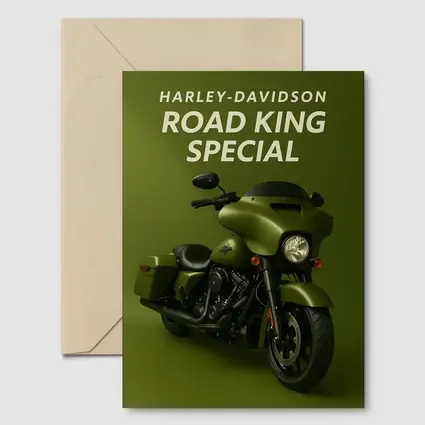 Harley Davidson Road King Special Olive Green
