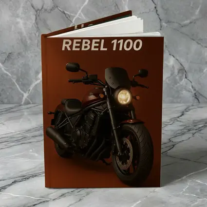 Honda Rebel 1100 Dark Brown Studio Art