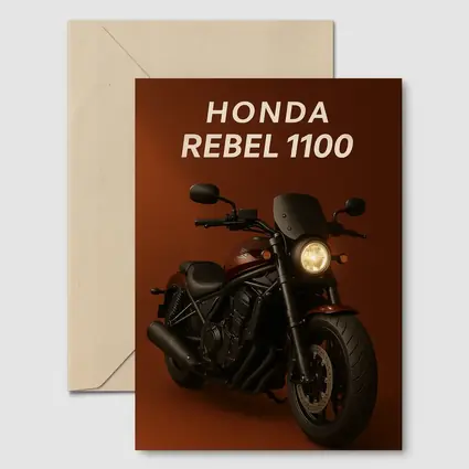 Honda Rebel 1100 Dark Brown Studio Art