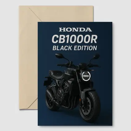 Honda CB1000R Black Edition Dark Background