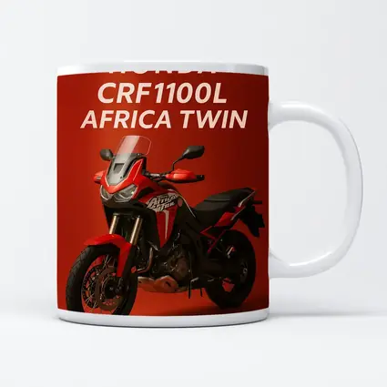 Honda CRF1100L Africa Twin Red Background