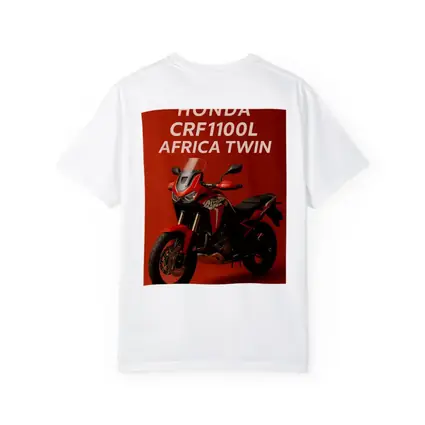 Honda CRF1100L Africa Twin Red Background