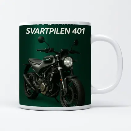 Husqvarna Svartpilen 401 Dark Green Background