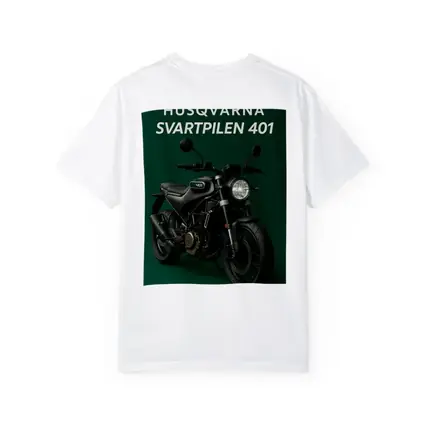 Husqvarna Svartpilen 401 Dark Green Background