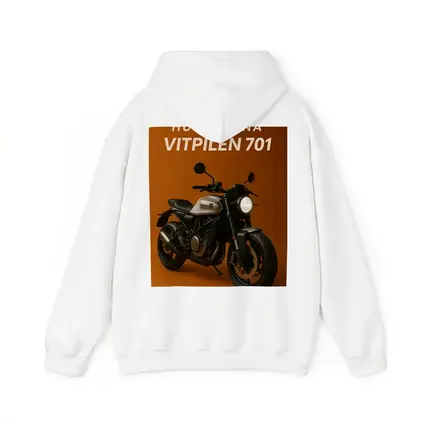 Husqvarna Vitpilen 701 Motorcycle Orange Background