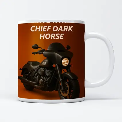 Indian Chief Dark Horse Matte Black Motorcycle