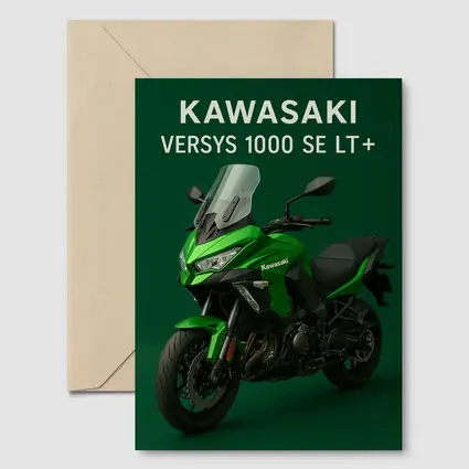Kawasaki Versys 1000 SE Green Studio