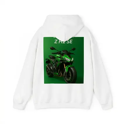 Kawasaki Z H2 SE Green Background Art