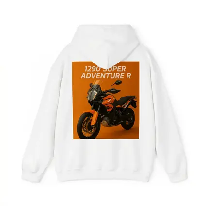 KTM 1290 Super Adventure R Orange Background