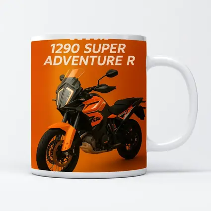 KTM 1290 Super Adventure R Orange Background