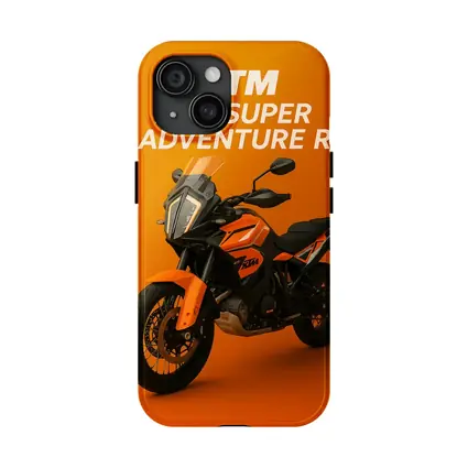 KTM 1290 Super Adventure R Orange Background