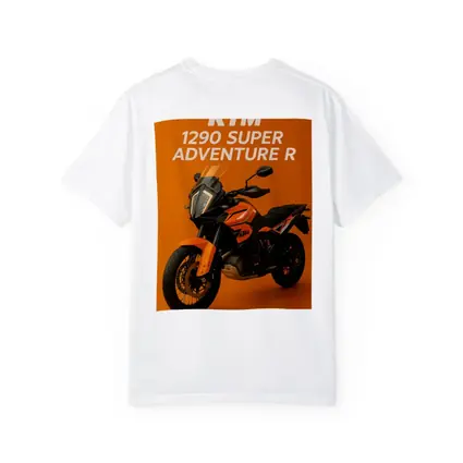 KTM 1290 Super Adventure R Orange Background
