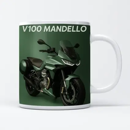 Moto Guzzi V100 Mandello Green Sport Motorcycle