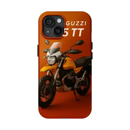 Moto Guzzi V85 TT Yellow on Red