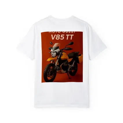 Moto Guzzi V85 TT Yellow on Red