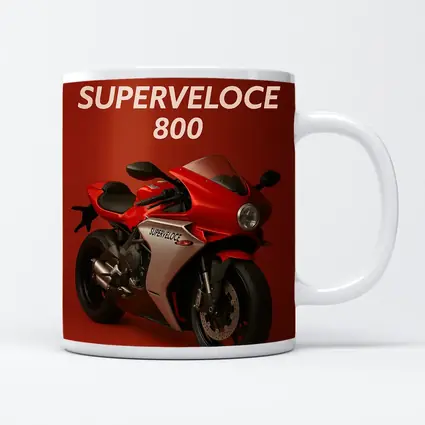 MV Agusta Superveloce 800 Red Background