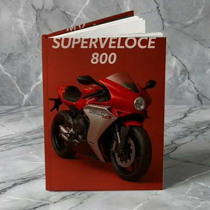 MV Agusta Superveloce 800 Red Background